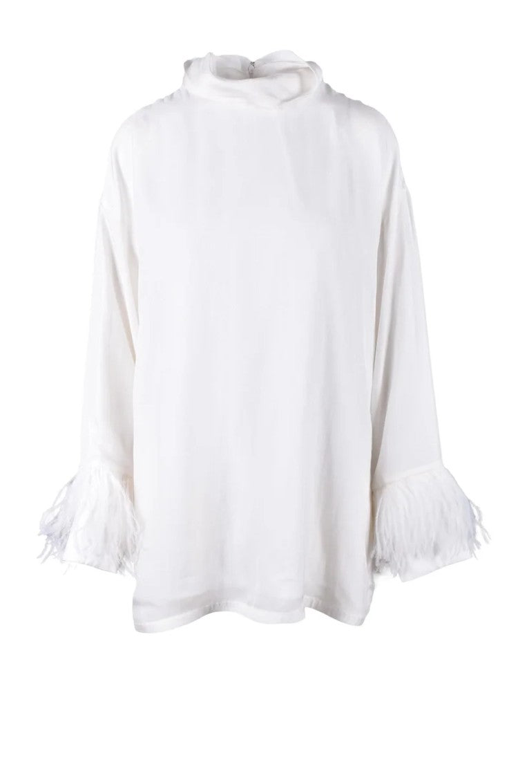 Fabiana Filippi Silk Blouse - White