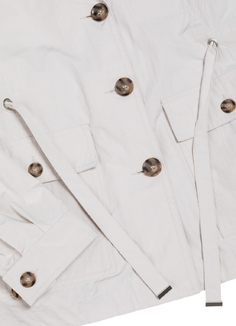 Colmar Originals Beige Safari Jacket With Reverse Collar