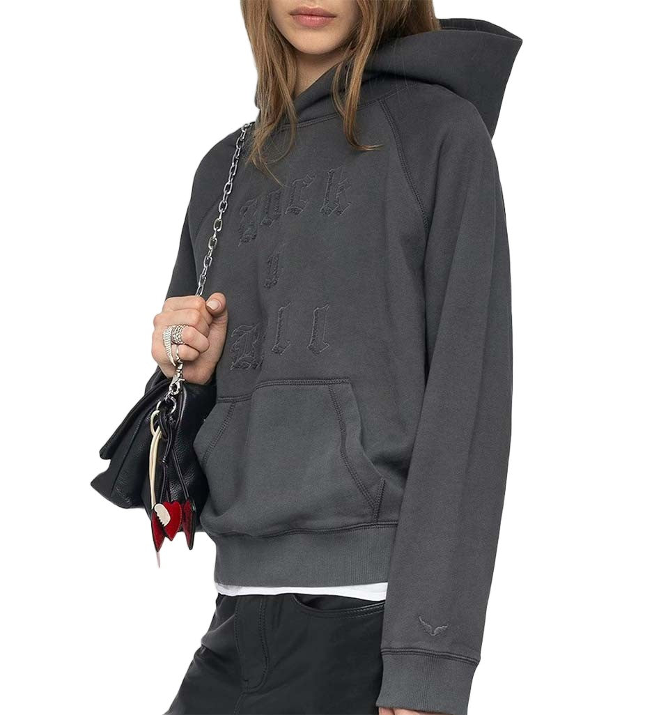 Zadig & Voltaire Graphical Black Sweatshirt