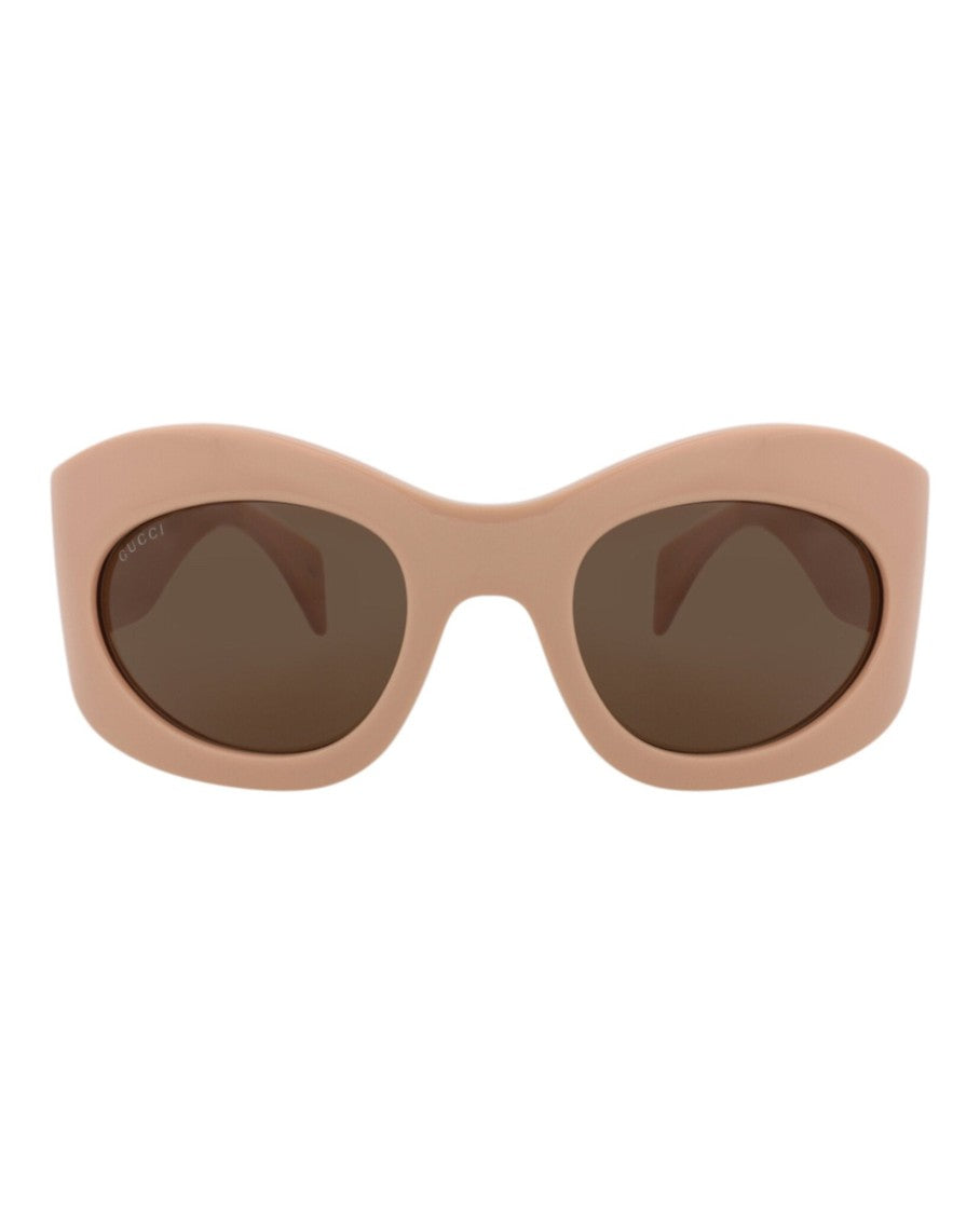 Gucci Shield-Frame Recycled Acetate Sunglasses