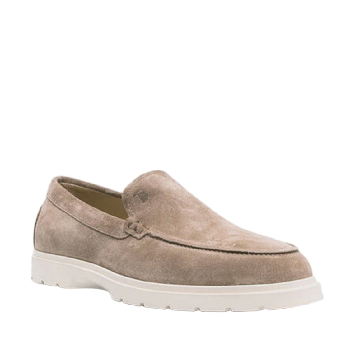 Tod's Suede Slip-On Loafers With Textured Grip Sole