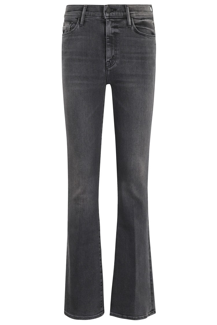 Mother The Weekender Black Denim Jeans