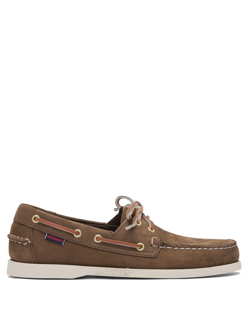 Sebago Brown Suede Loafers
