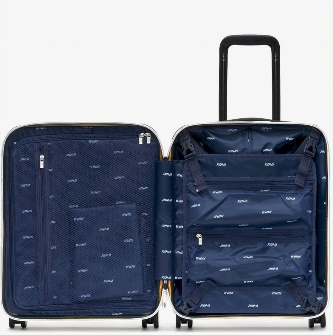 K-Way Hardside Carry-On Luggage With Embossed Logo