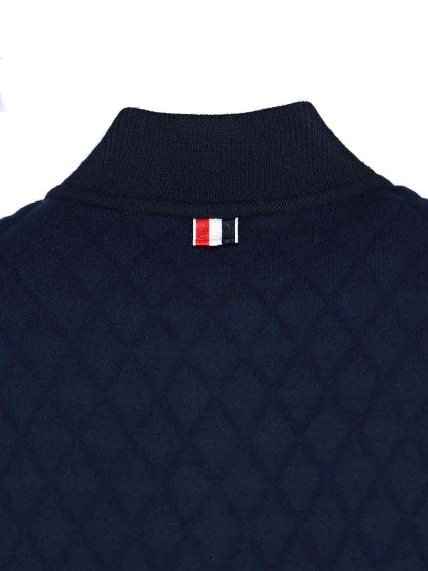 Thom Browne Merino Wool Jacket – Navy
