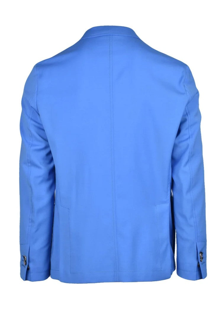 Paoloni Rounded Jacket - Light Blue