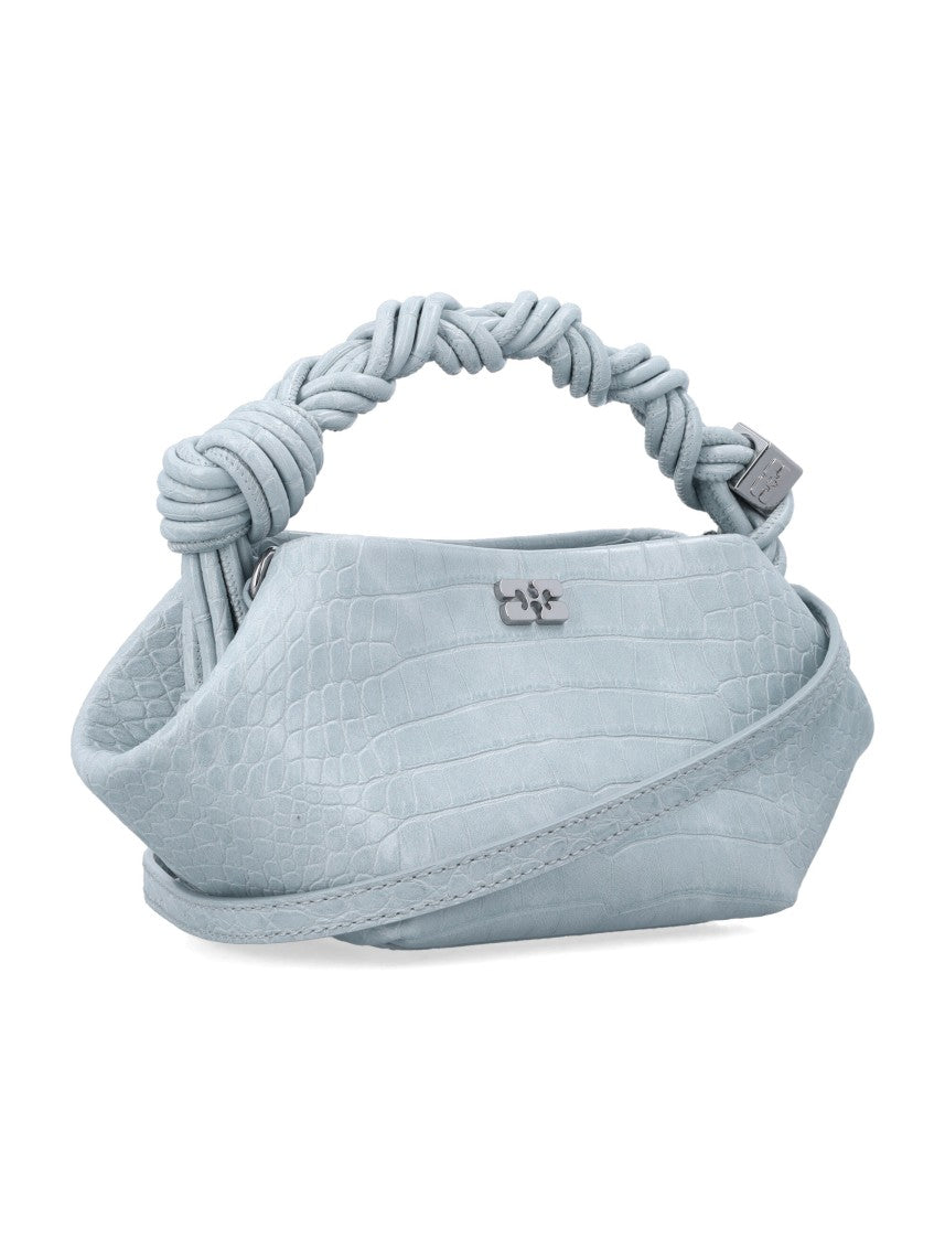 Ganni Mini Crocco Embossed Bou Bag