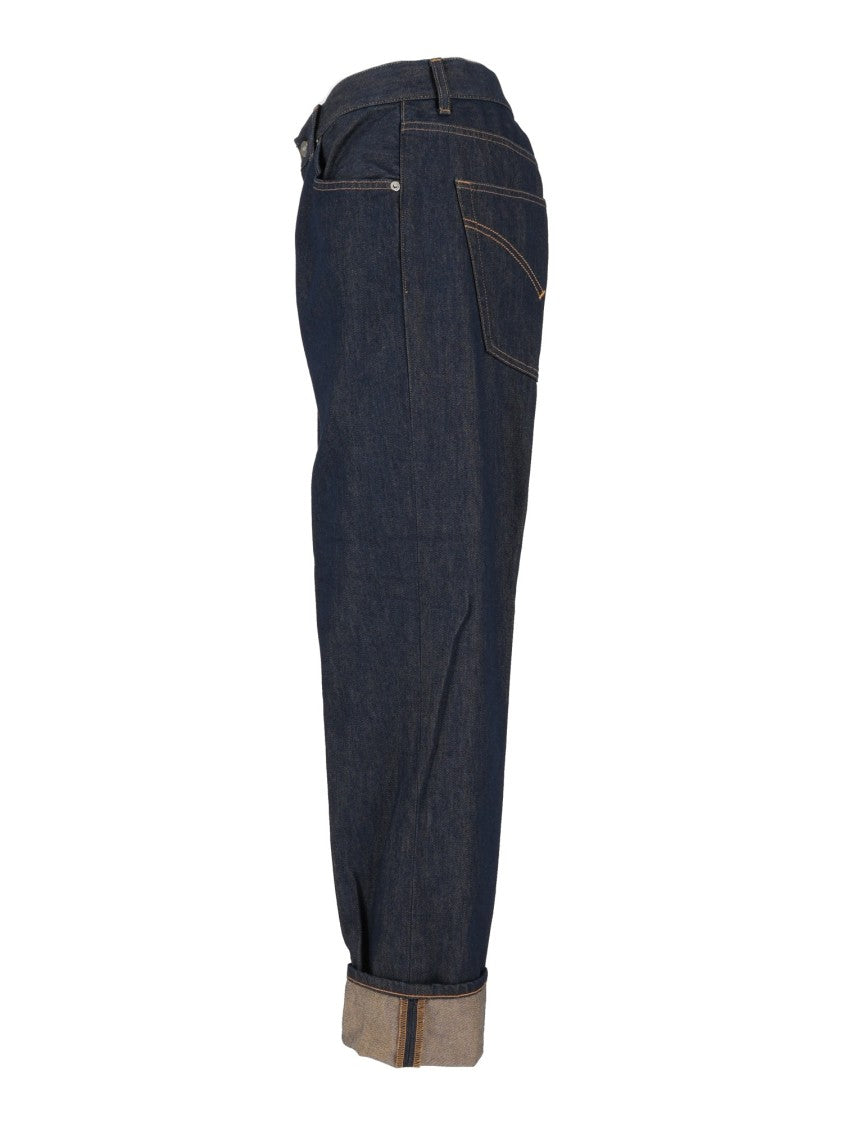 Dondup Paco Dark Indigo Relaxed Tapered Jeans