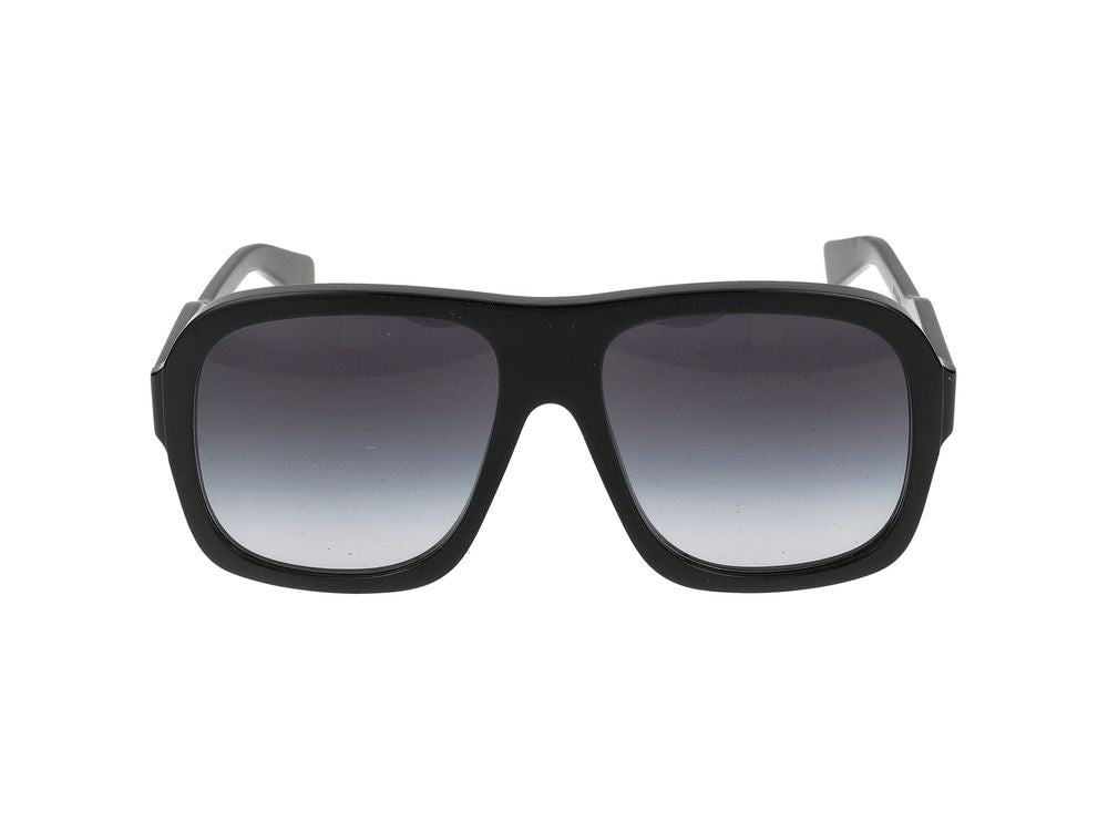 Chloé Black Ch0331s Acetate Oversized Square Frame Sunglasses