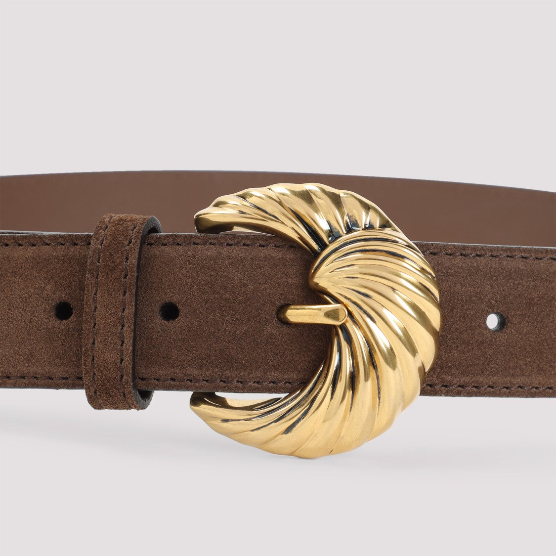 Etro Brown Suede Belt