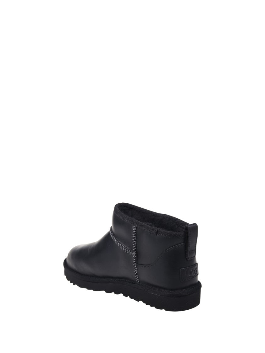 Ugg M Classic Ultra Mini Lthr Regen Boot