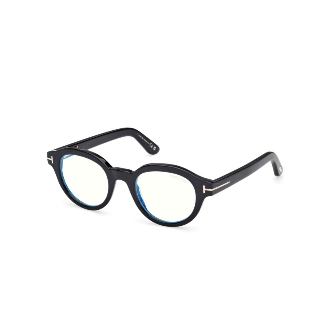Tom Ford Ft6037-B Rounded Acetate Eyeglasses