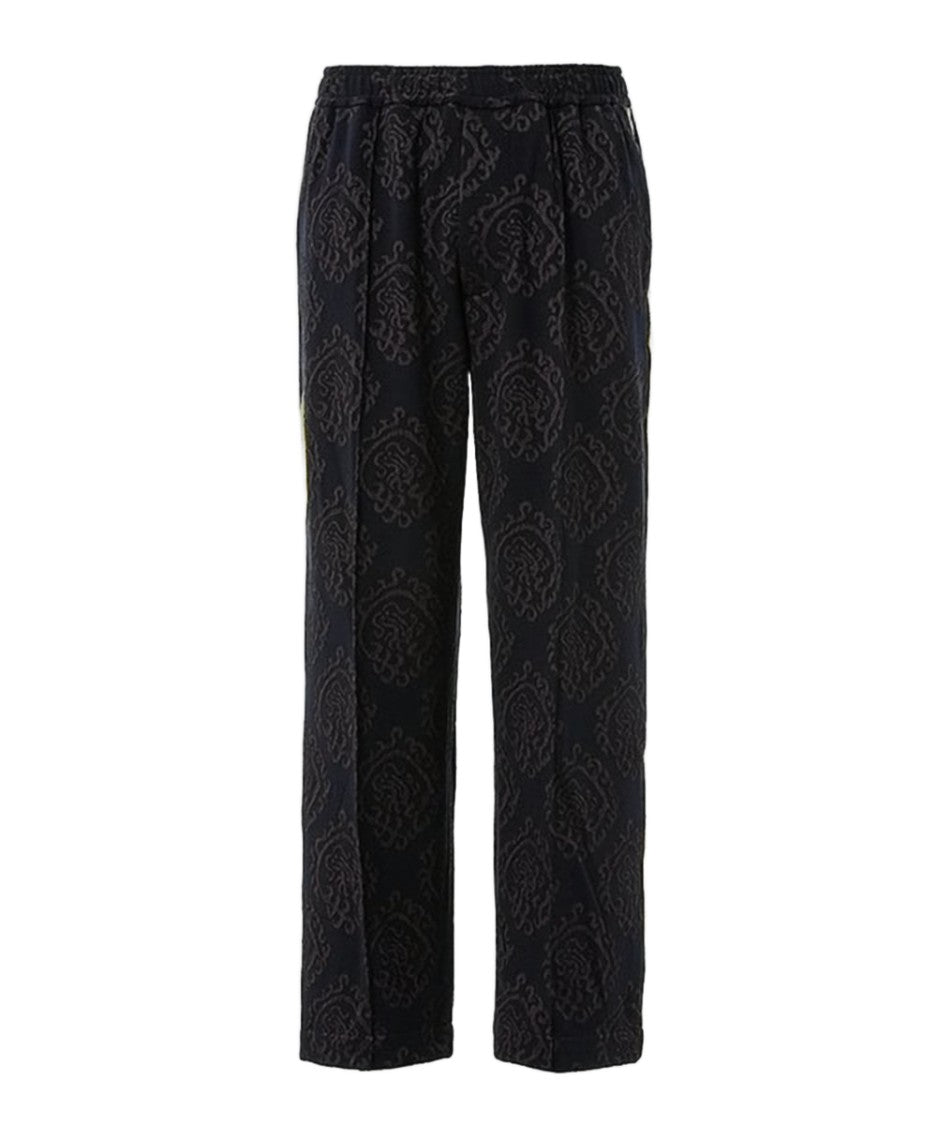 Sasquatchfabrix Relaxed Fit Black Jogger Pants