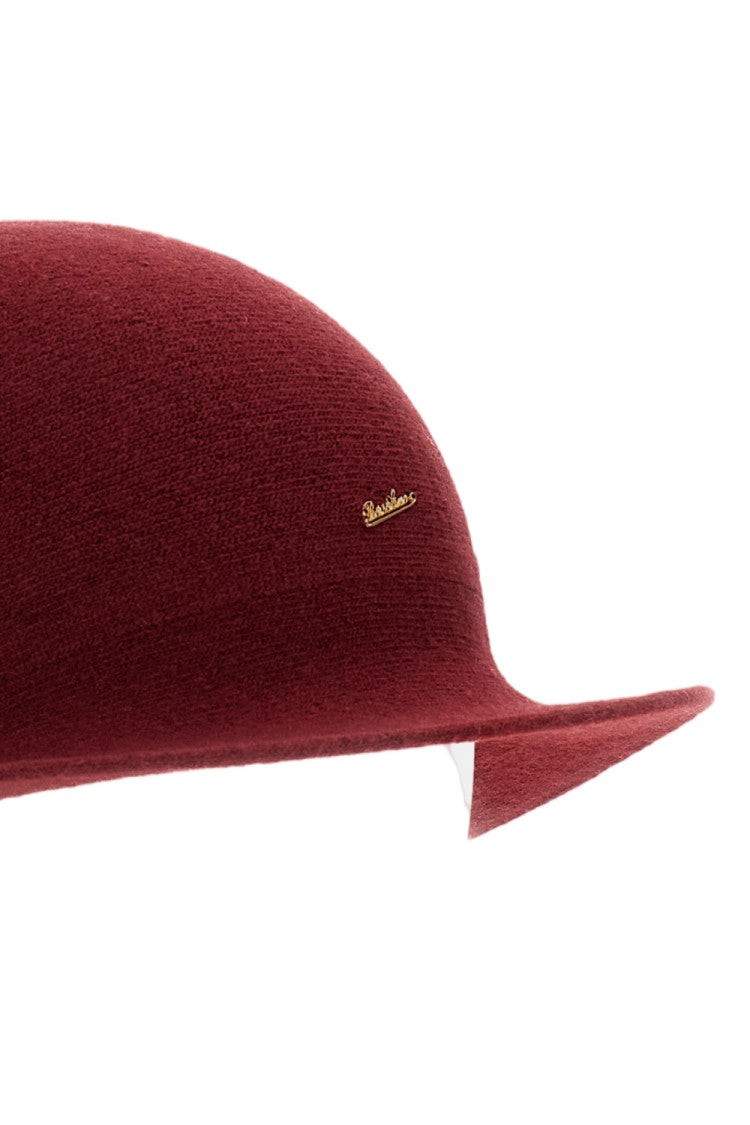Borsalino Red Angelina Eco-Cashmere Cloche Hat