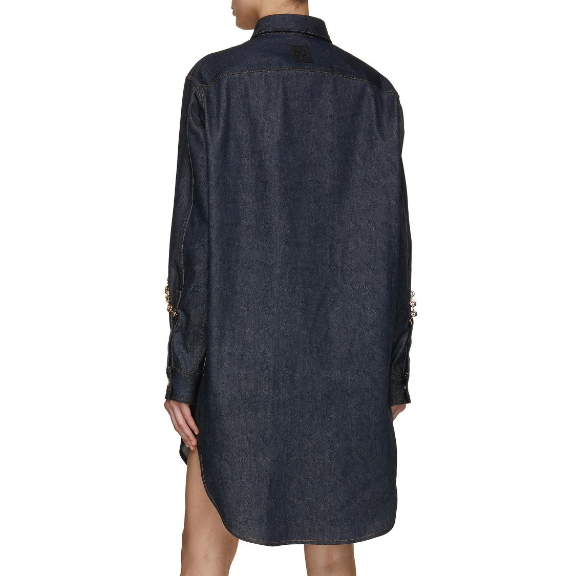 Loewe Denim Chain Shirt Dress
