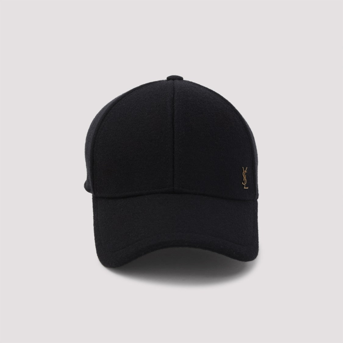 Saint Laurent Black Wool Hat