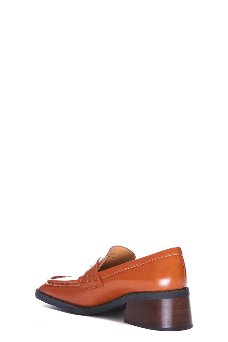 Tod's Rust Moccasins