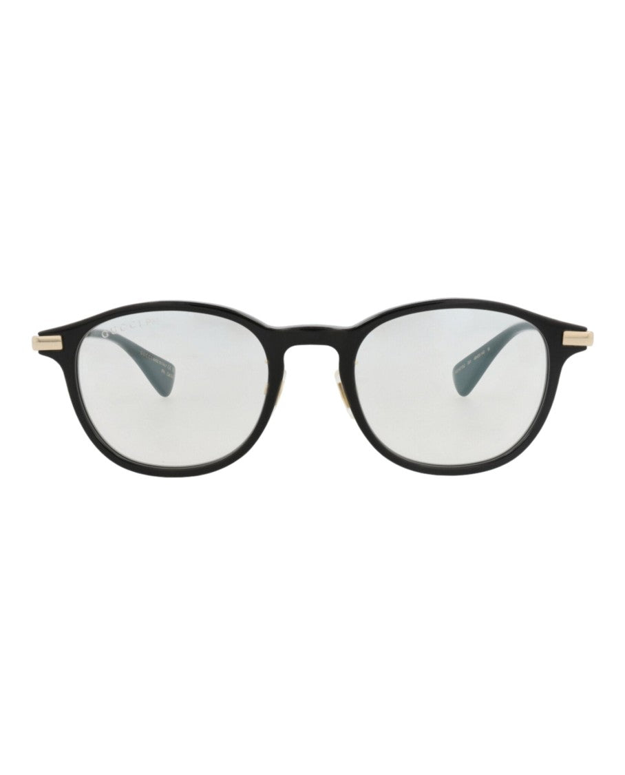 Gucci Photochromic Round-Frame Recycled Acetate Sunglasses