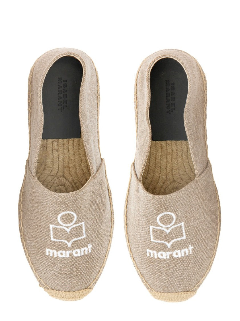 Isabel Marant Classic Slip-On Espadrilles With Logo Detail