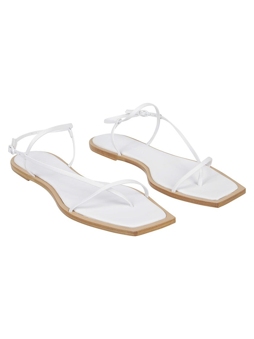 Studio Amelia Filament Squared Lambskin Flip Flops