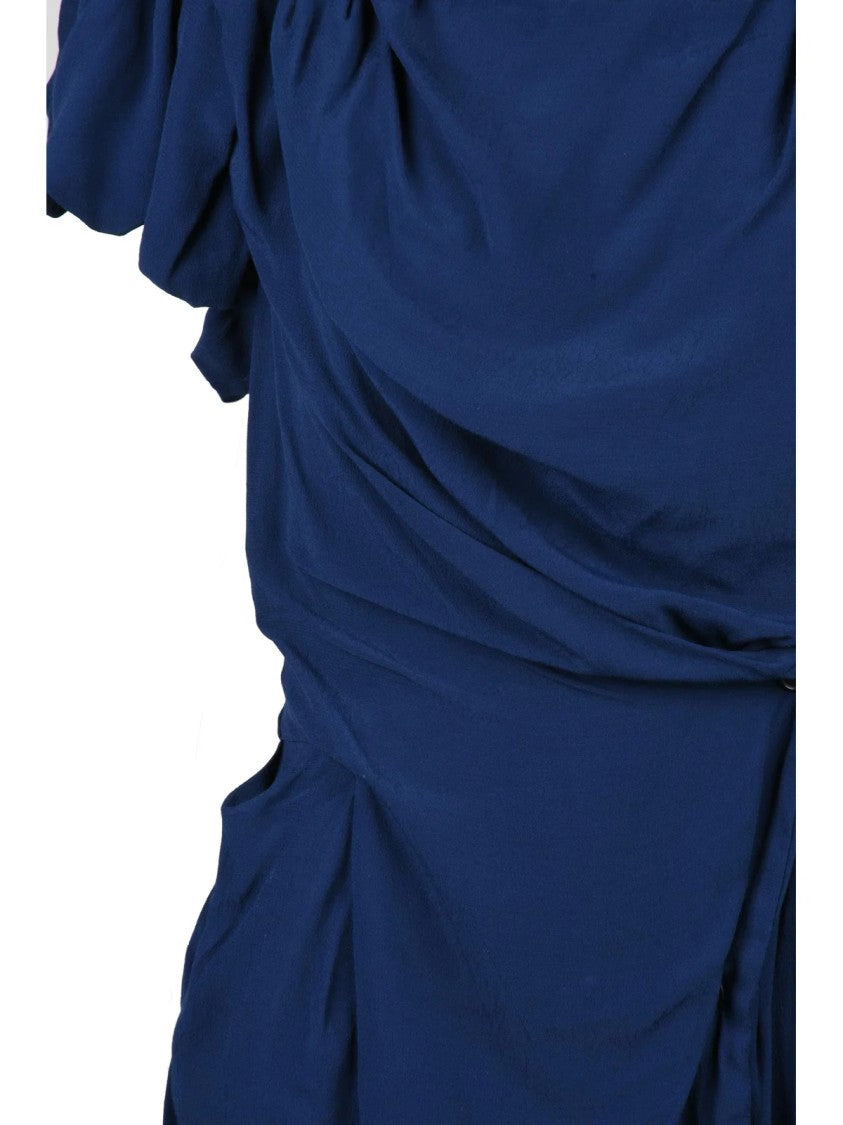 Vivienne Westwood Asymmetric Draped 'Drunken' Dress