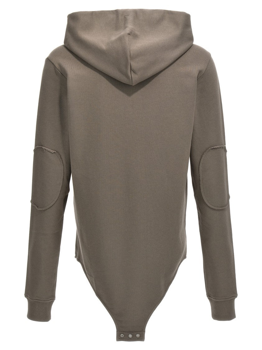 Rick Owens Champion X  Hooded Bodysuit