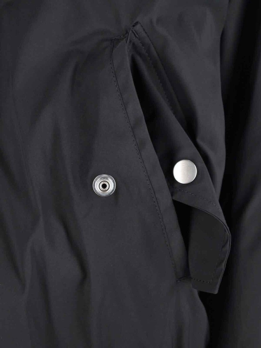 Mm6 By Maison Margiela Minimalist Black Jacket With Clean Silhouette