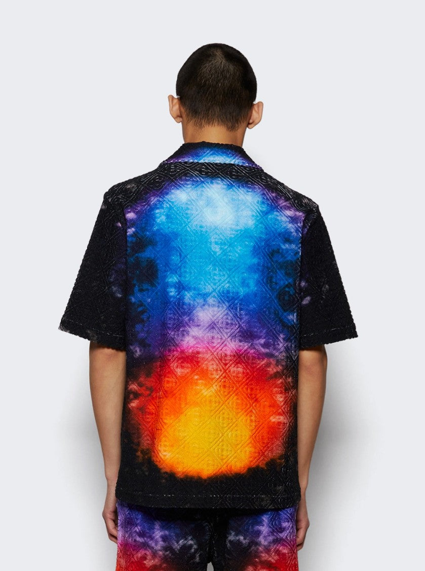 Casablanca Jacquard Monogram Shirt - Tie Dye
