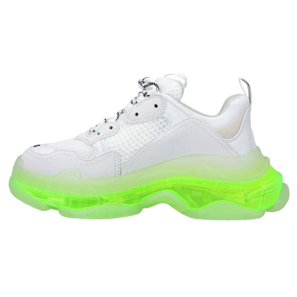 Balenciaga Triple S Sneaker 'Clear Sole - White Fluo Yellow'