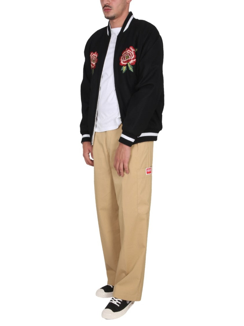 Kenzo "France Japan" Double Face Bomber Jacket