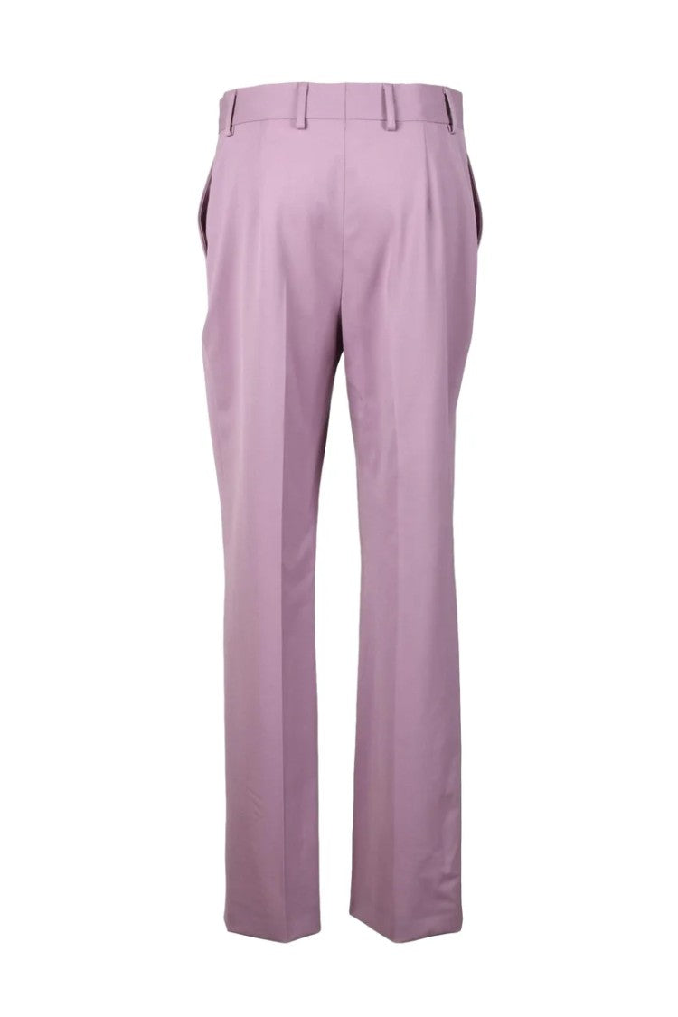 Alberta Ferretti Straight-Leg Trousers In Soft Virgin Wool Blend