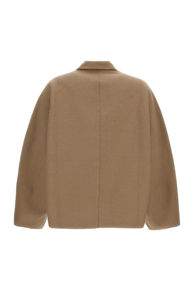 Boboutic Single-Breasted Jacket With Concealed Front Fastening