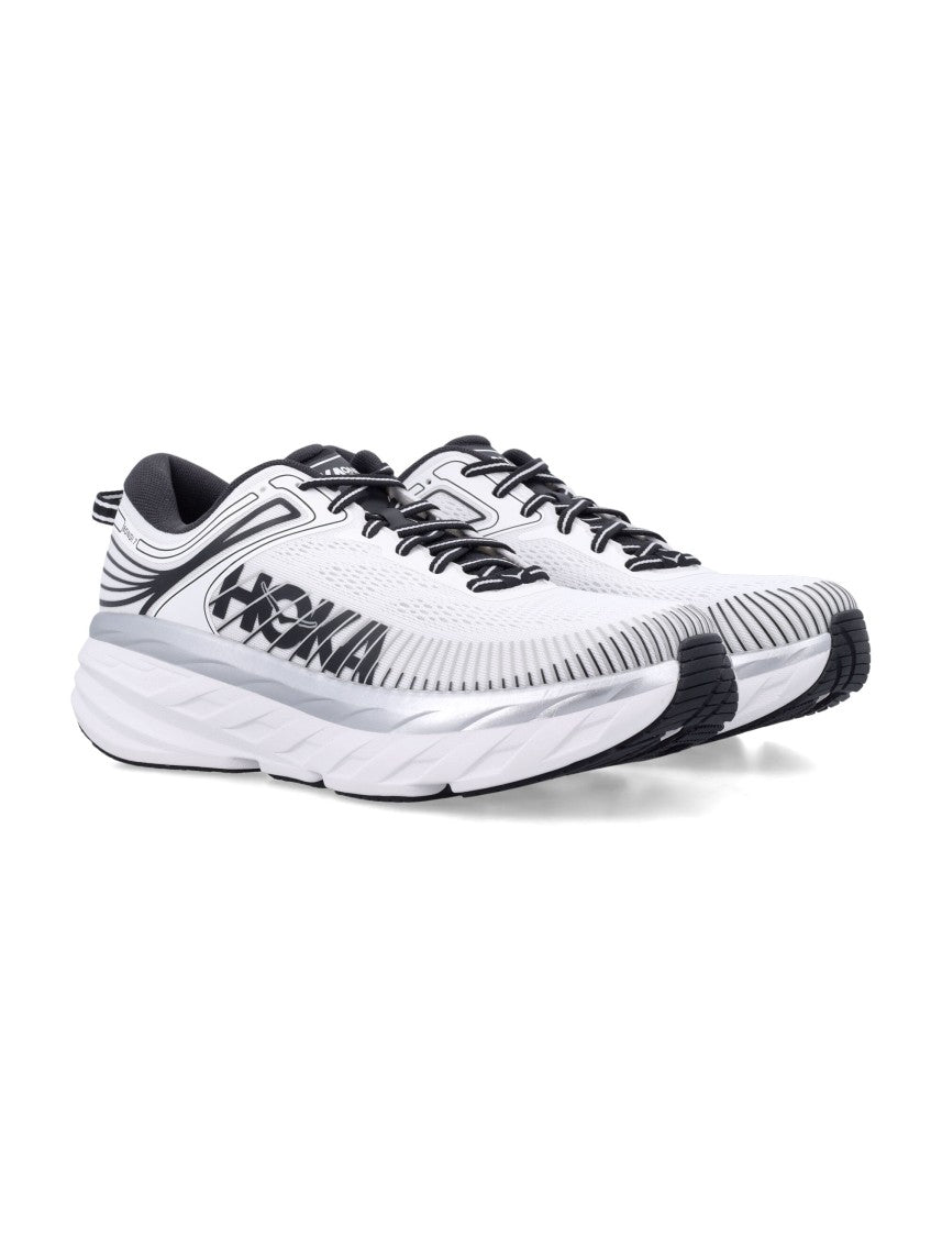 Hoka Bondi 7 Breathable Mesh Athletic Sneakers