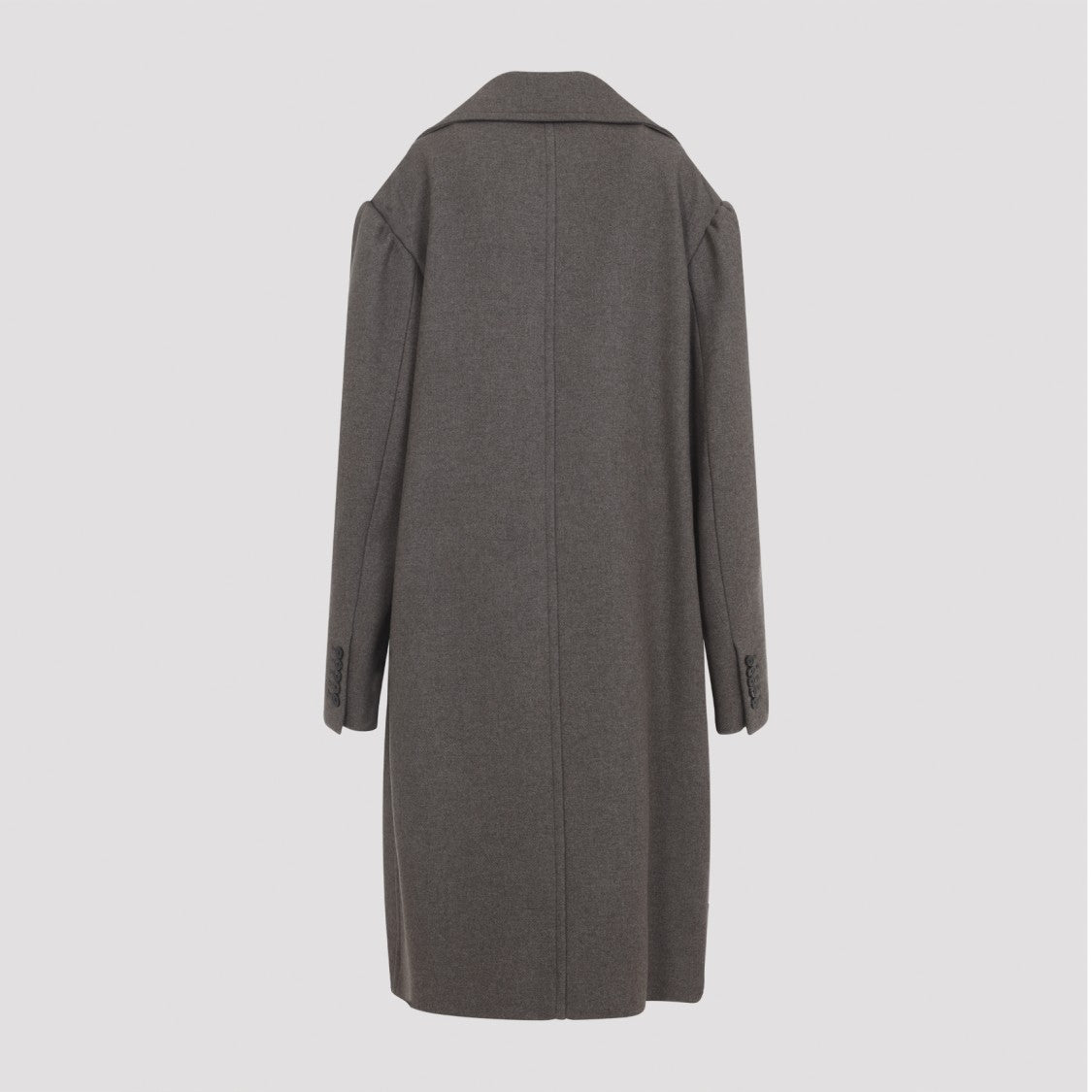 Dries Van Noten Wool Blend Coat – Nude, Neutral