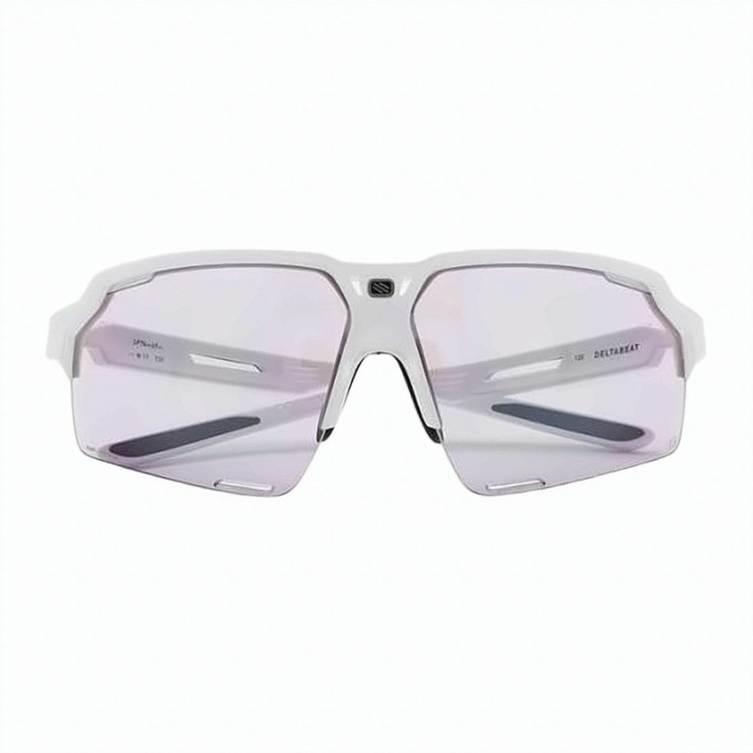 Rudy Project Angular White Frame Sunglasses With Shield-Style Lenses