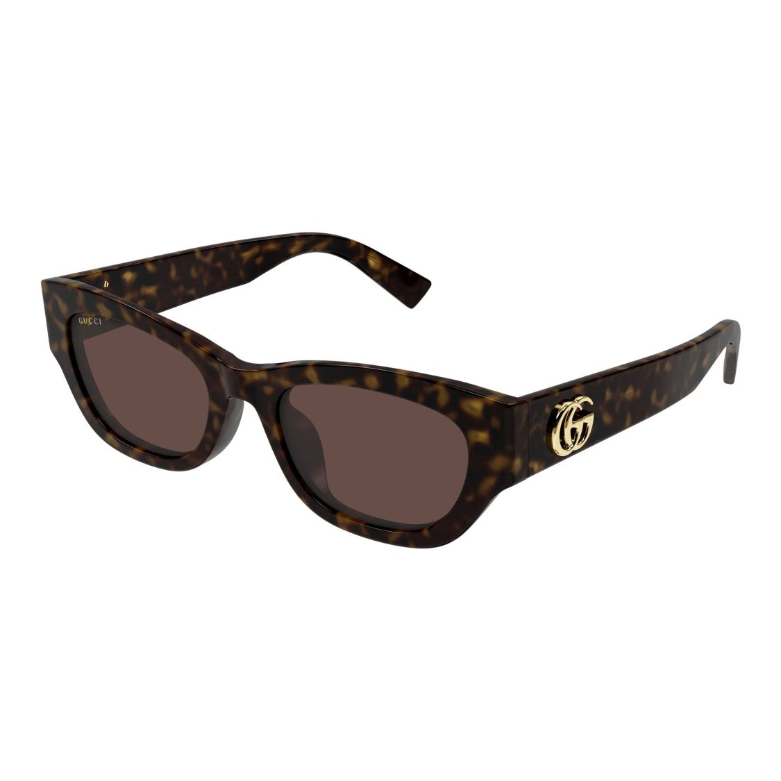 Gucci Gg1954sa Rectangular Tortoiseshell Sunglasses