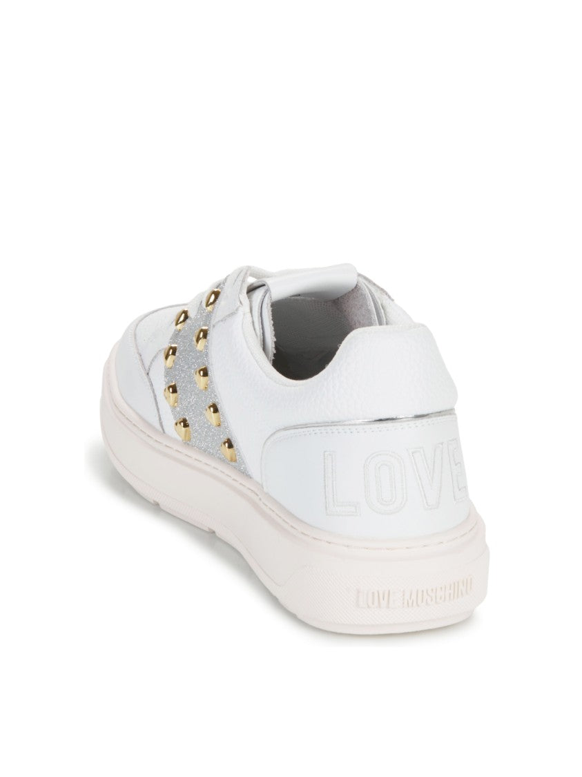Moschino Bold 40 Studded Sneakers