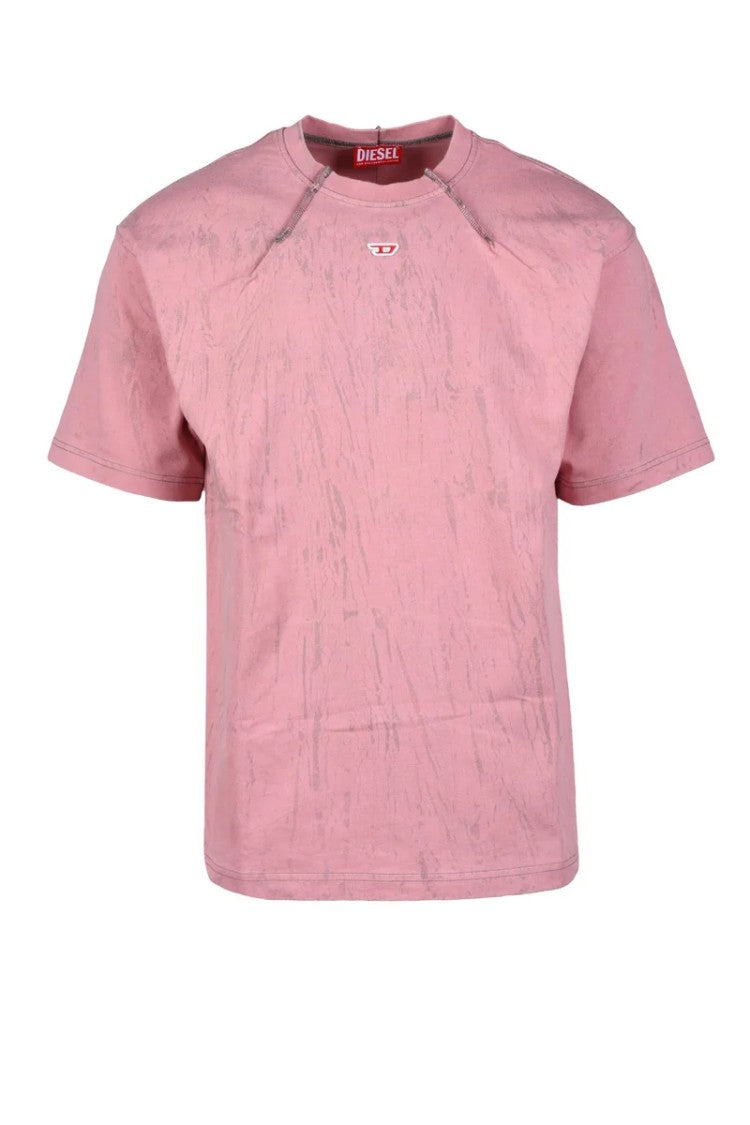 Diesel Cotton T-Shirt - Pink