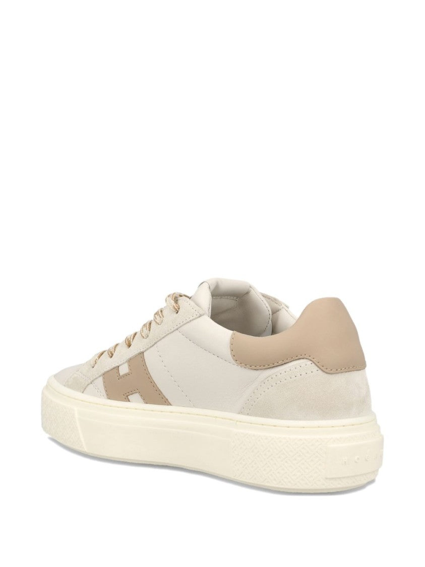 Hogan Low-Top Sneakers With Silk And Nylon Construction
