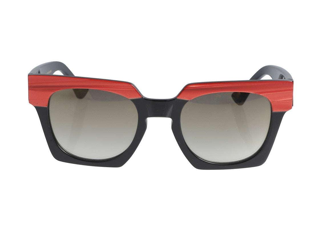 Kador Portofino Two-Tone Square Sunglasses