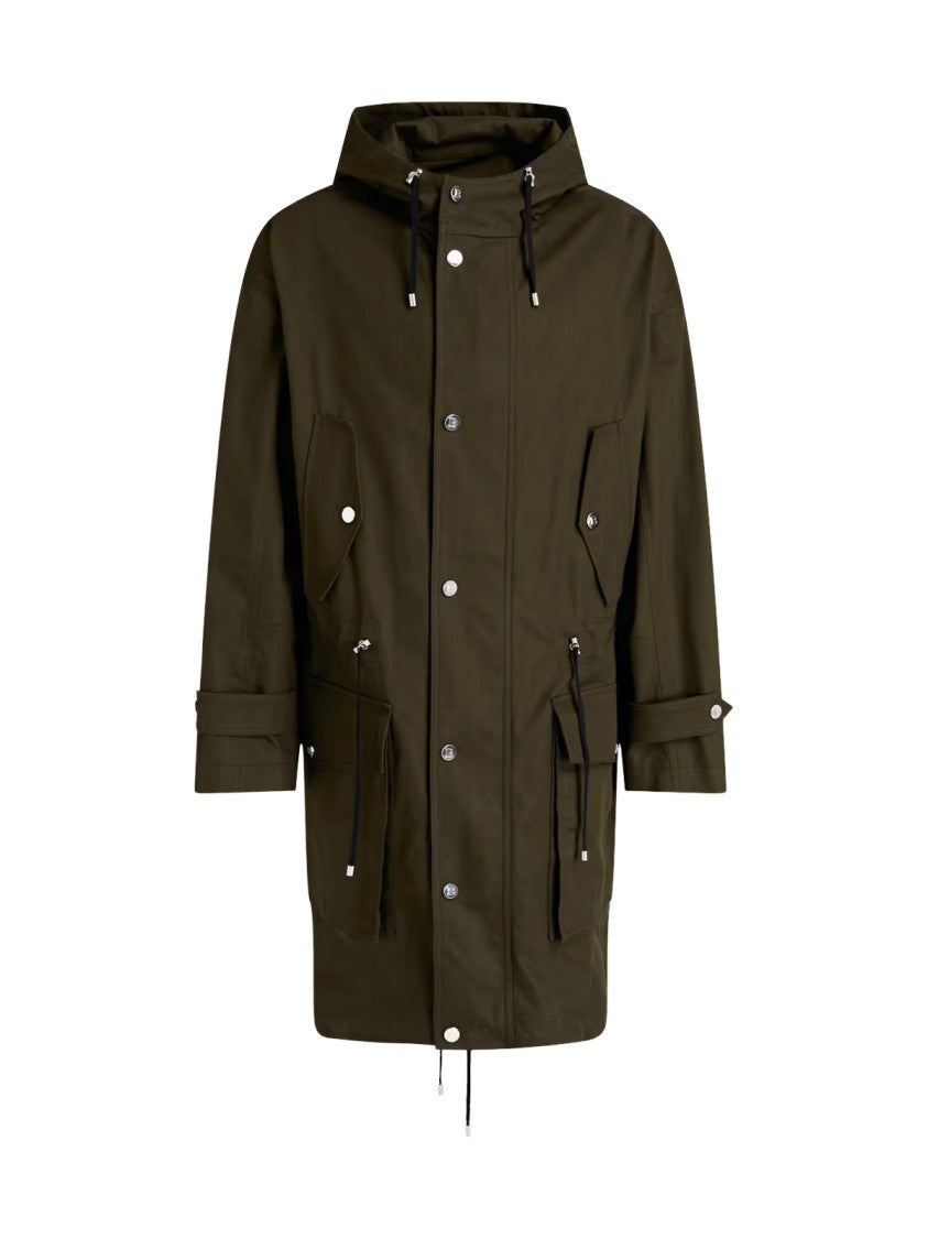 Balmain Fishtail Parka Coat
