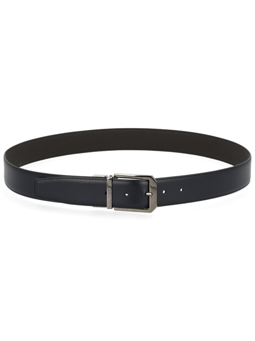 Zegna Reversible Leather Belt