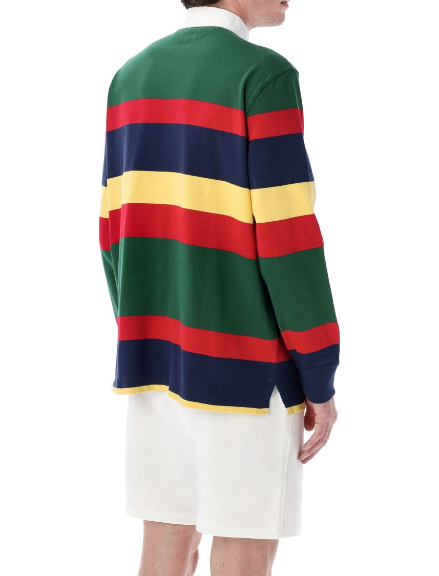 Polo Ralph Lauren Rugby Long Sleeve Striped Polo