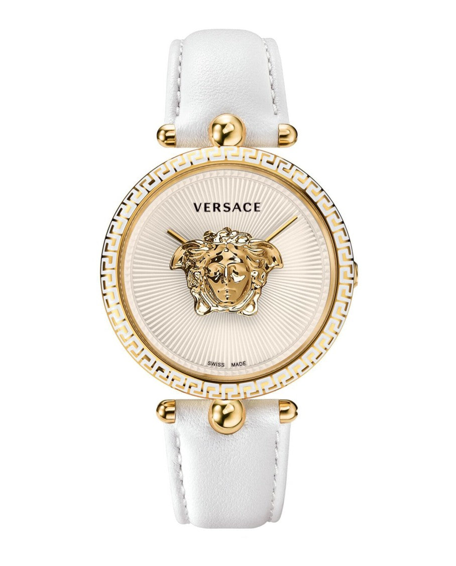 Versace Palazzo Empire Leather Watch