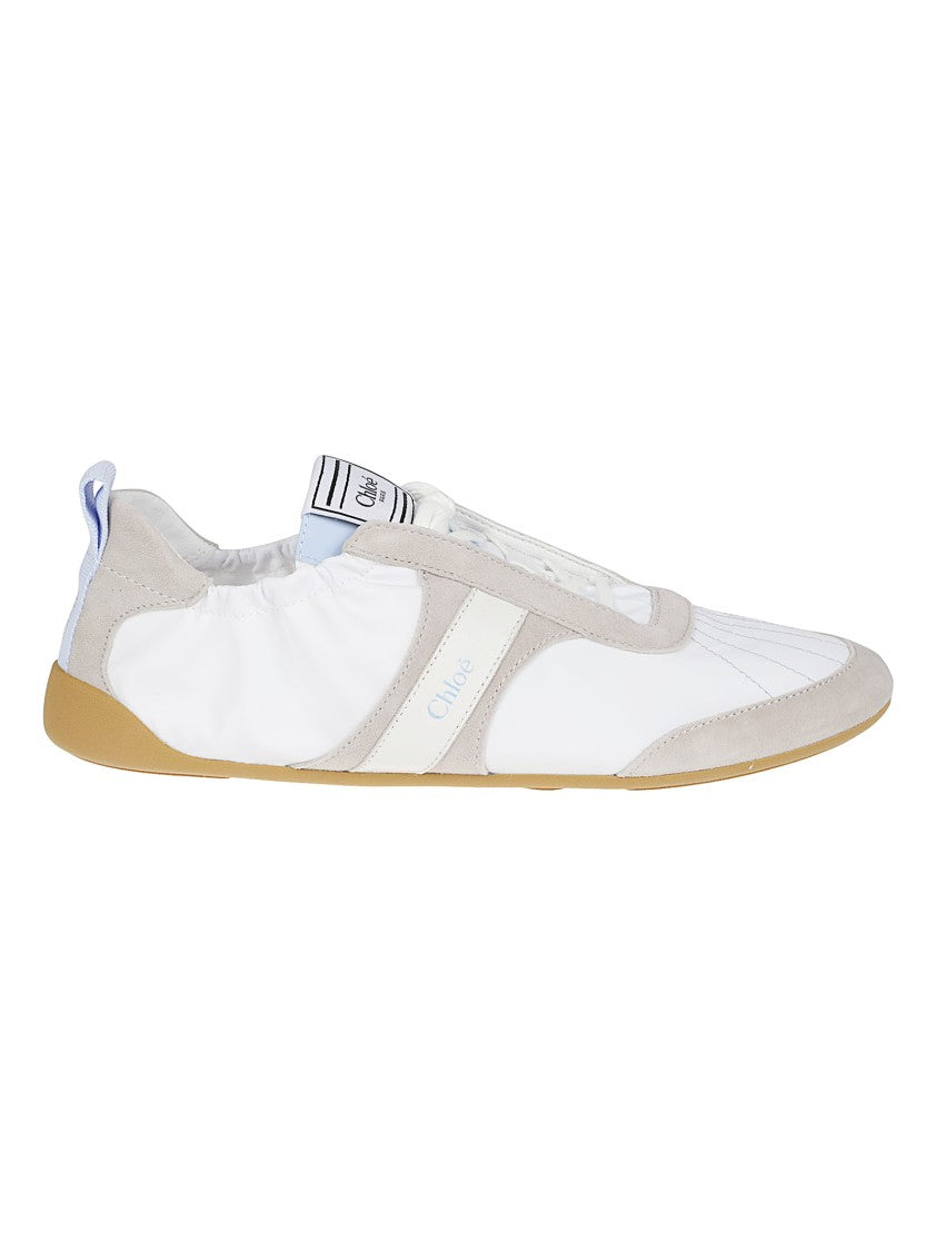 Chloé Kick Sneakers With Suede