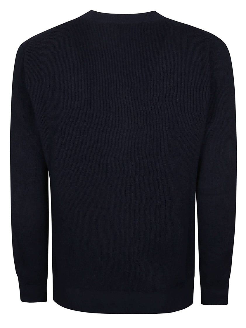 Ballantyne Cotton Ribbed Fisherman Sweater