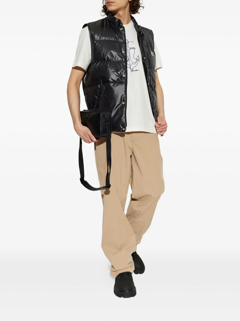 Moncler Black Restigo Quilted Puffer Gilet