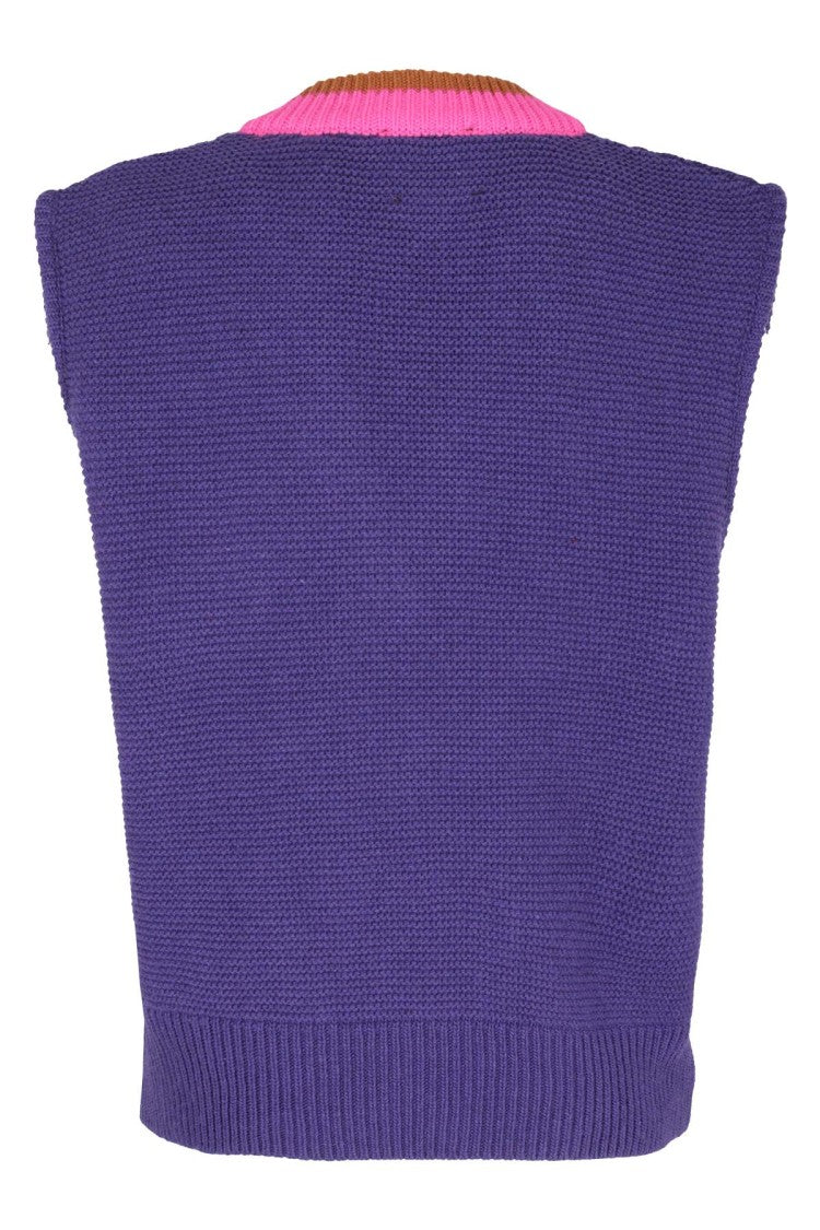 Jejia Sleeveless Textured Wool Knit Cami