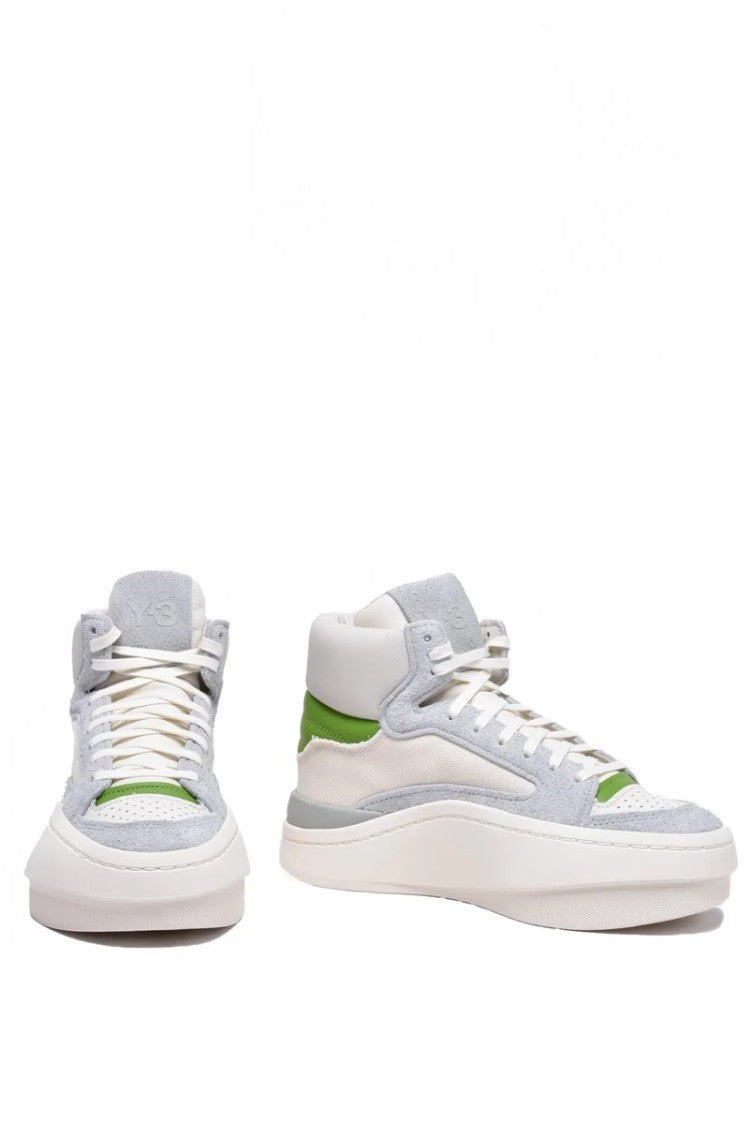 Y-3 Centennial Hi Sneakers - White