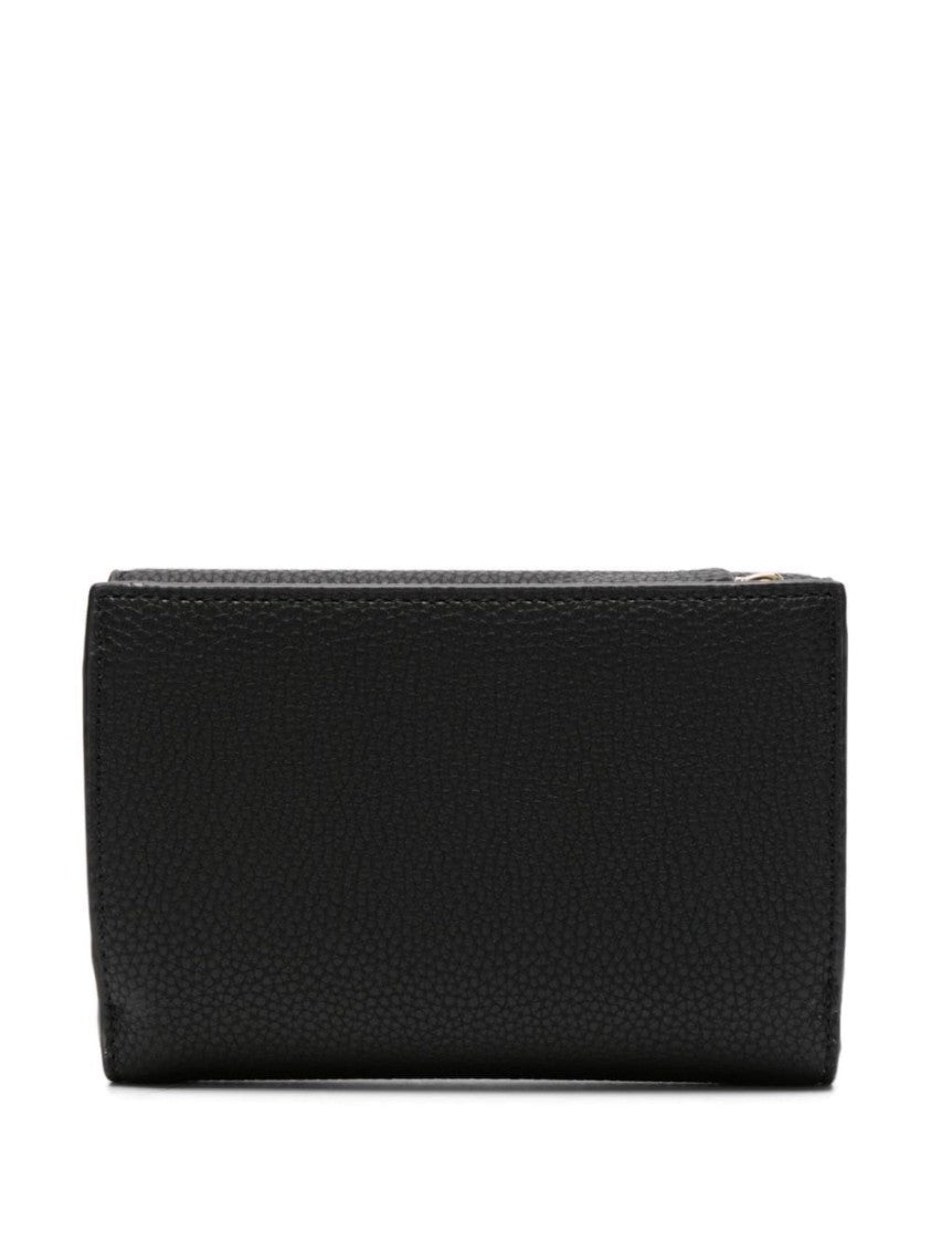 Emporio Armani Textured Black Wallet
